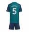 Billige Arsenal Thomas Partey #5 Tredje trøje Børn 2023-24 Kort ærmer (+ bukser)