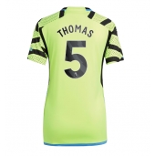 Billige Arsenal Thomas Partey #5 Udebanetrøje Dame 2023-24 Kort ærmer