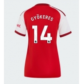Billige Arsenal Viktor Gyokeres #14 Hjemmebanetrøje Dame 2026-27 Kort ærmer