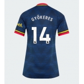 Billige Arsenal Viktor Gyokeres #14 Udebanetrøje Dame 2026-27 Kort ærmer