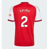 Billige Arsenal William Saliba #2 Hjemmebanetrøje 2026-27 Kort ærmer