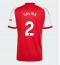 Billige Arsenal William Saliba #2 Hjemmebanetrøje 2026-27 Kort ærmer