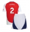 Billige Arsenal William Saliba #2 Hjemmebanetrøje Børn 2024-25 Kort ærmer (+ bukser)