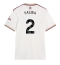 Billige Arsenal William Saliba #2 Tredje trøje 2025-26 Kort ærmer