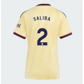 Billige Arsenal William Saliba #2 Tredje trøje Dame 2026-27 Kort ærmer