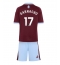 Billige Aston Villa Alejandro Garnacho #17 Hjemmebanetrøje Børn 2026-27 Kort ærmer (+ bukser)