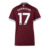 Billige Aston Villa Alejandro Garnacho #17 Hjemmebanetrøje Dame 2026-27 Kort ærmer