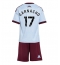 Billige Aston Villa Alejandro Garnacho #17 Tredje trøje Børn 2026-27 Kort ærmer (+ bukser)