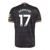 Billige Aston Villa Alejandro Garnacho #17 Udebanetrøje 2026-27 Kort ærmer