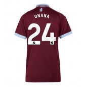 Billige Aston Villa Amadou Onana #24 Hjemmebanetrøje Dame 2026-27 Kort ærmer