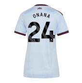 Billige Aston Villa Amadou Onana #24 Tredje trøje Dame 2026-27 Kort ærmer