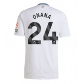 Billige Aston Villa Amadou Onana #24 Udebanetrøje 2024-25 Kort ærmer