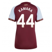 Billige Aston Villa Boubacar Kamara #44 Hjemmebanetrøje Dame 2025-26 Kort ærmer