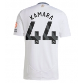Billige Aston Villa Boubacar Kamara #44 Udebanetrøje 2024-25 Kort ærmer