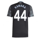 Billige Aston Villa Boubacar Kamara #44 Udebanetrøje 2025-26 Kort ærmer