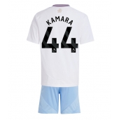 Billige Aston Villa Boubacar Kamara #44 Udebanetrøje Børn 2024-25 Kort ærmer (+ bukser)