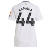 Billige Aston Villa Boubacar Kamara #44 Udebanetrøje Dame 2024-25 Kort ærmer