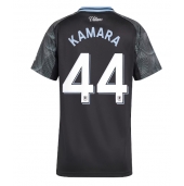 Billige Aston Villa Boubacar Kamara #44 Udebanetrøje Dame 2025-26 Kort ærmer