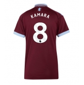 Billige Aston Villa Boubacar Kamara #8 Hjemmebanetrøje Dame 2026-27 Kort ærmer
