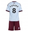 Billige Aston Villa Boubacar Kamara #8 Tredje trøje Børn 2026-27 Kort ærmer (+ bukser)