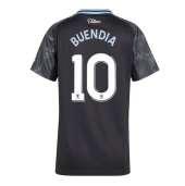 Billige Aston Villa Emiliano Buendia #10 Udebanetrøje Dame 2025-26 Kort ærmer