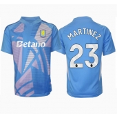 Billige Aston Villa Emiliano Martinez #23 Målmand Tredje trøje 2024-25 Kort ærmer