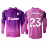 Billige Aston Villa Emiliano Martinez #23 Målmand Tredje trøje 2025-26 Lange ærmer