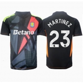 Billige Aston Villa Emiliano Martinez #23 Målmand Udebanetrøje 2024-25 Kort ærmer