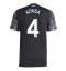 Billige Aston Villa Ezri Konsa #4 Udebanetrøje 2025-26 Kort ærmer