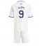 Billige Aston Villa Harvey Elliott #9 Tredje trøje Børn 2025-26 Kort ærmer (+ bukser)