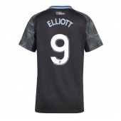Billige Aston Villa Harvey Elliott #9 Udebanetrøje Dame 2025-26 Kort ærmer
