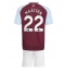 Billige Aston Villa Ian Maatsen #22 Hjemmebanetrøje Børn 2024-25 Kort ærmer (+ bukser)