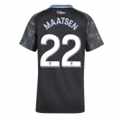 Billige Aston Villa Ian Maatsen #22 Udebanetrøje Dame 2025-26 Kort ærmer