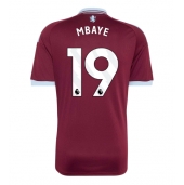 Billige Aston Villa Ibrahim Mbaye #19 Hjemmebanetrøje 2026-27 Kort ærmer