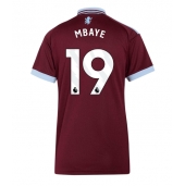 Billige Aston Villa Ibrahim Mbaye #19 Hjemmebanetrøje Dame 2026-27 Kort ærmer