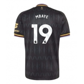 Billige Aston Villa Ibrahim Mbaye #19 Udebanetrøje 2026-27 Kort ærmer