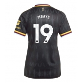 Billige Aston Villa Ibrahim Mbaye #19 Udebanetrøje Dame 2026-27 Kort ærmer