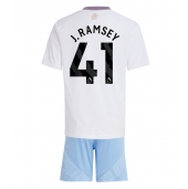 Billige Aston Villa Jacob Ramsey #41 Udebanetrøje Børn 2024-25 Kort ærmer (+ bukser)