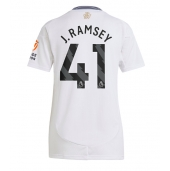 Billige Aston Villa Jacob Ramsey #41 Udebanetrøje Dame 2024-25 Kort ærmer
