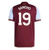 Billige Aston Villa Jadon Sancho #19 Hjemmebanetrøje 2025-26 Kort ærmer