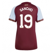 Billige Aston Villa Jadon Sancho #19 Hjemmebanetrøje Dame 2025-26 Kort ærmer