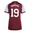 Billige Aston Villa Jadon Sancho #19 Hjemmebanetrøje Dame 2025-26 Kort ærmer