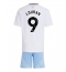 Billige Aston Villa Jhon Duran #9 Udebanetrøje Børn 2024-25 Kort ærmer (+ bukser)