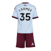 Billige Aston Villa Joao Gomes #35 Tredje trøje Børn 2026-27 Kort ærmer (+ bukser)