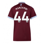 Billige Aston Villa Johan Manzambi #44 Hjemmebanetrøje Dame 2026-27 Kort ærmer