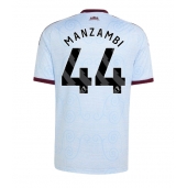 Billige Aston Villa Johan Manzambi #44 Tredje trøje 2026-27 Kort ærmer