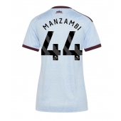 Billige Aston Villa Johan Manzambi #44 Tredje trøje Dame 2026-27 Kort ærmer