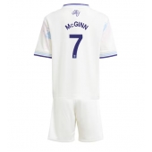 Billige Aston Villa John McGinn #7 Tredje trøje Børn 2025-26 Kort ærmer (+ bukser)