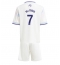Billige Aston Villa John McGinn #7 Tredje trøje Børn 2025-26 Kort ærmer (+ bukser)