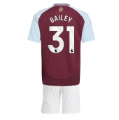 Billige Aston Villa Leon Bailey #31 Hjemmebanetrøje Børn 2024-25 Kort ærmer (+ bukser)